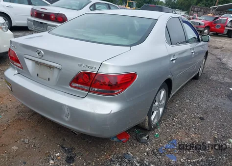 2005 Lexus Es 330 z USA, uszkodzony, nr VIN JTHBA30G955081996